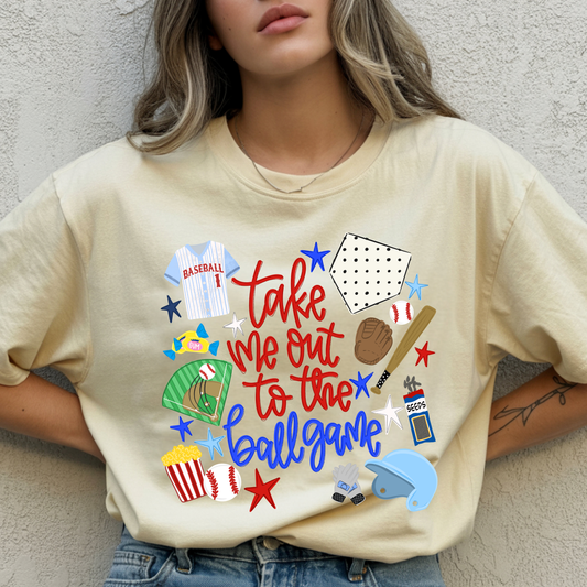 Take Me Out To The Ballgame Shirt