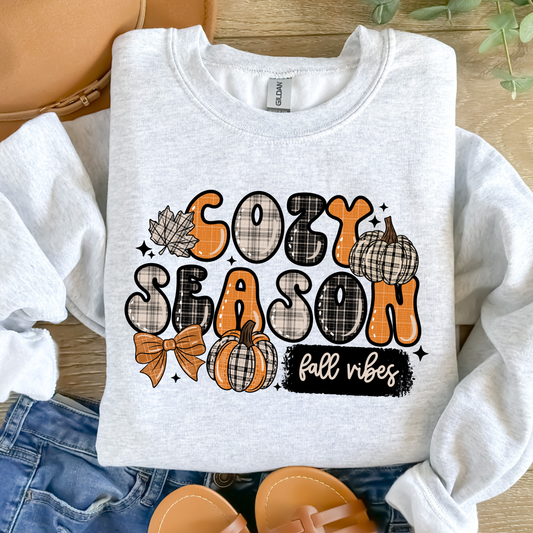 Cozy Season Fall Vibes Shirt