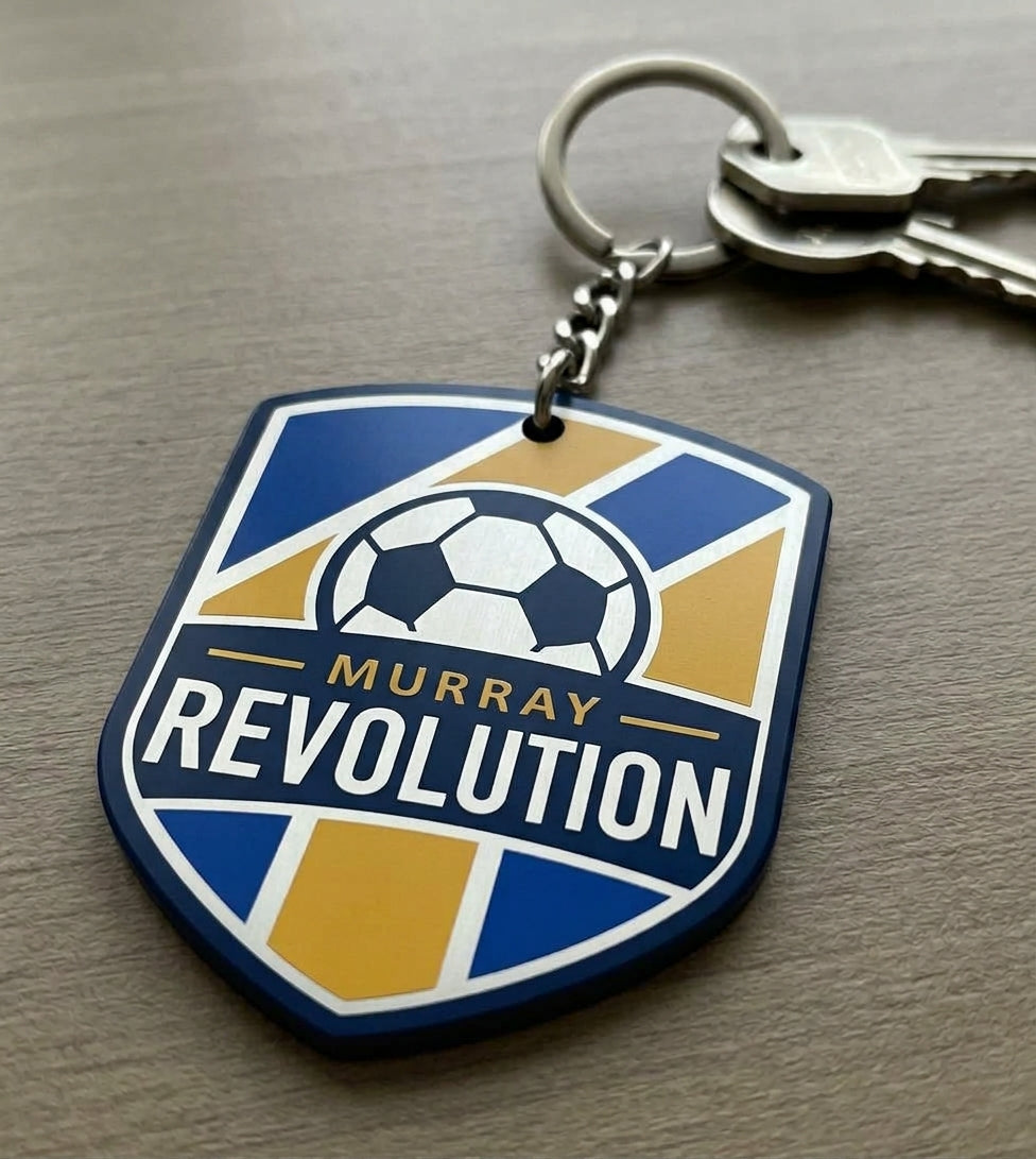 Revolution Soccer Keychain-3D Printed