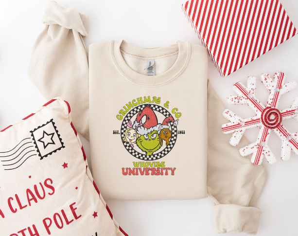 Grinchmas Whoville University Sweatshirt