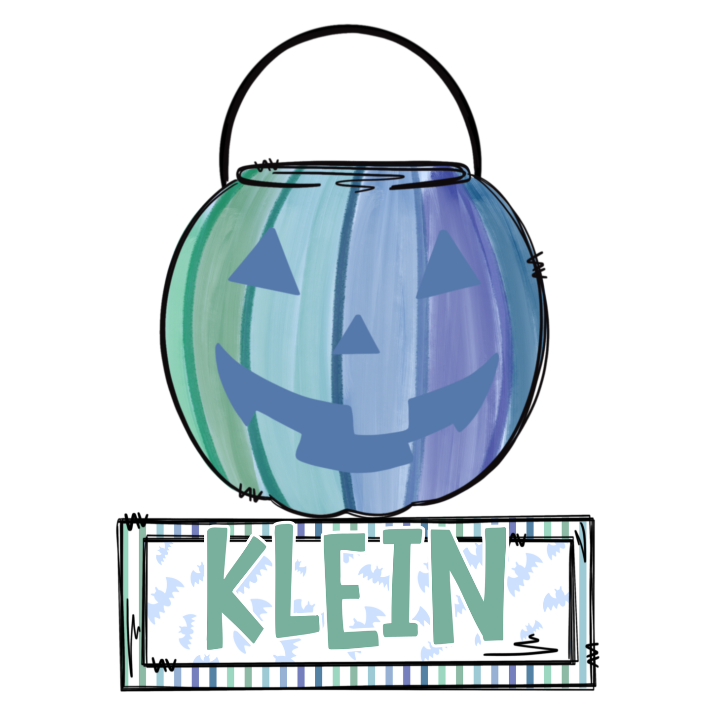 Personalized Halloween Treat Bag