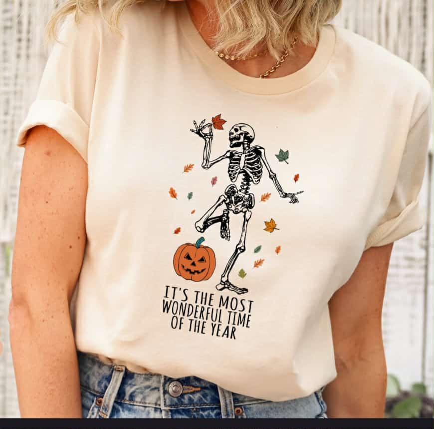 Skeleton Most Wonderful Time of Year