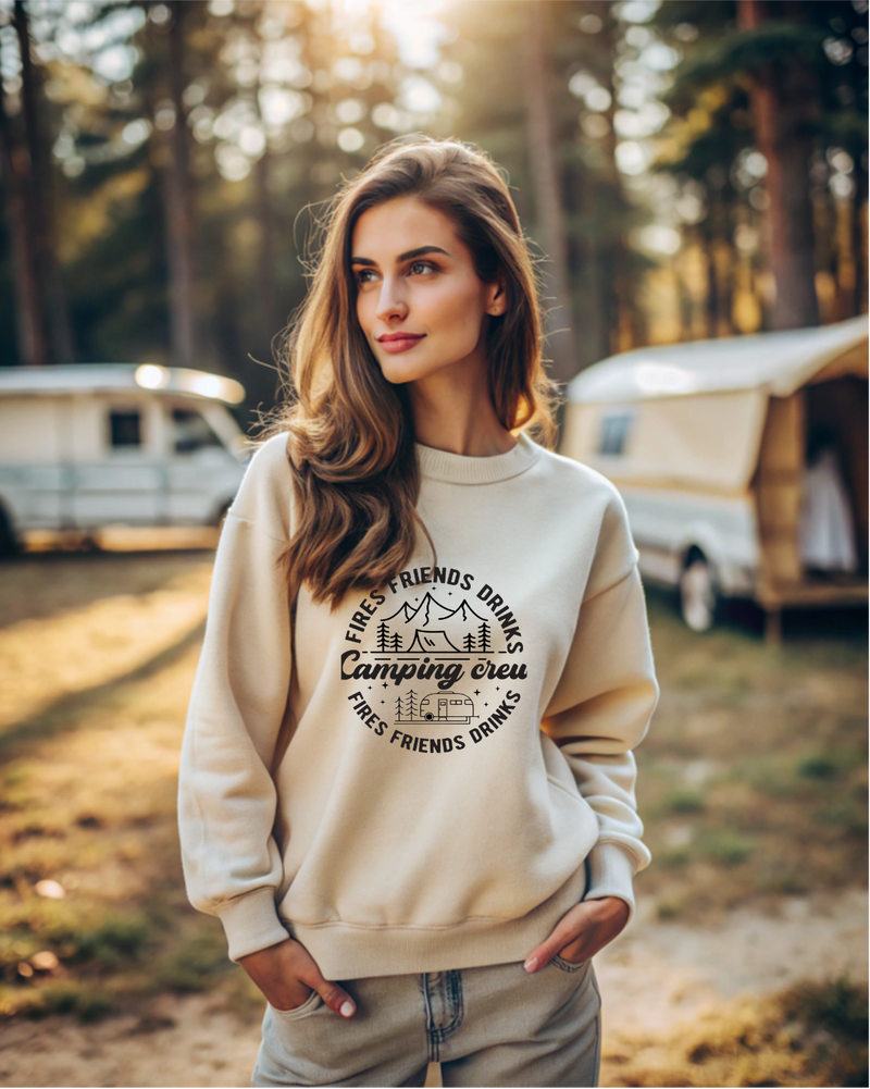 Camping Crew Sweatshirt