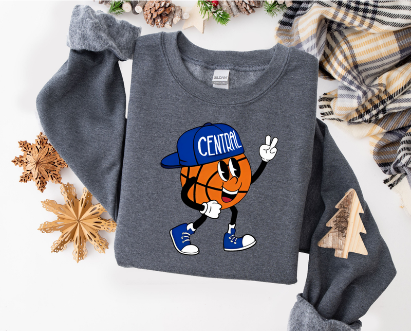 Elementary School Basketball Sweatshirt