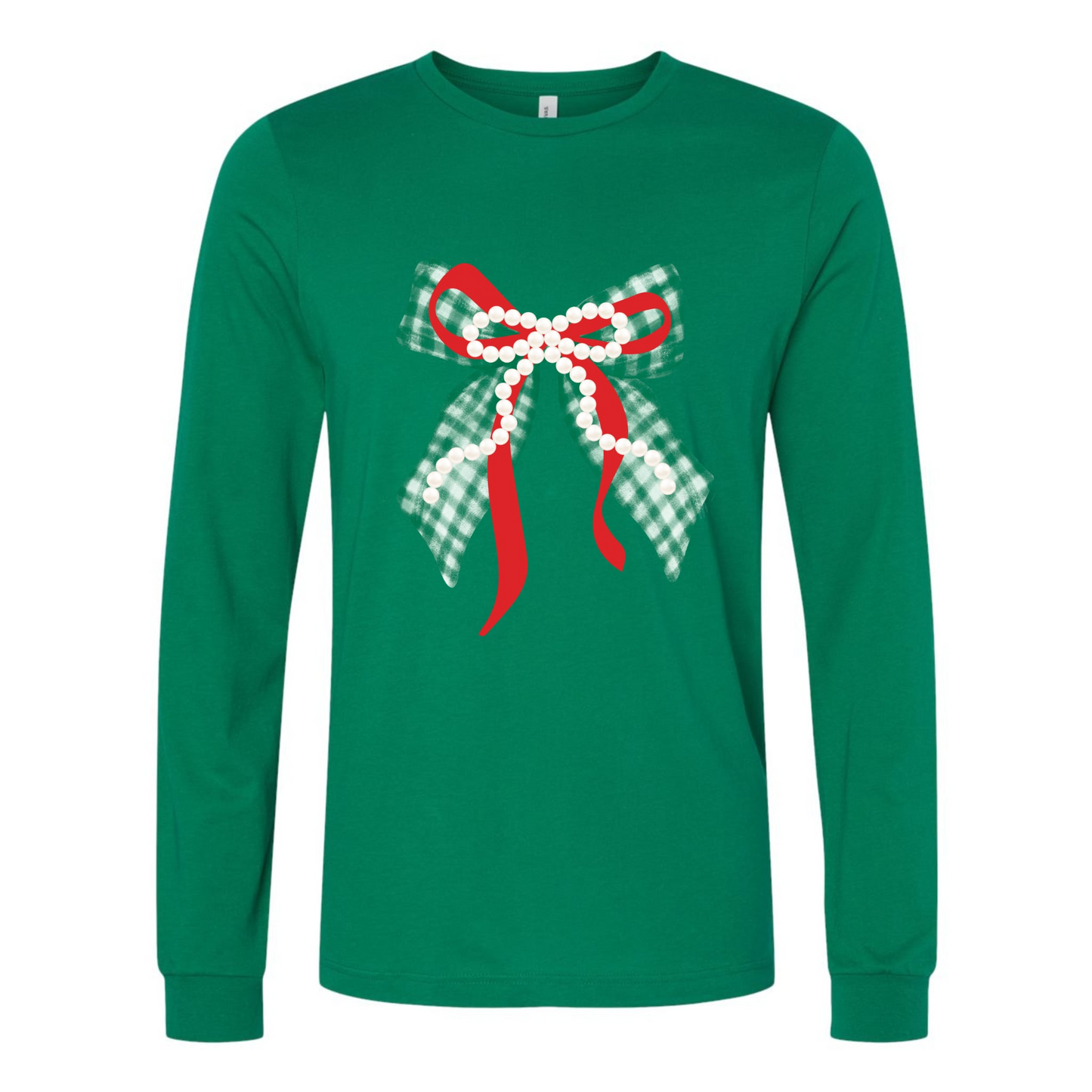 Preppy Bow Bella Canvas Shirt