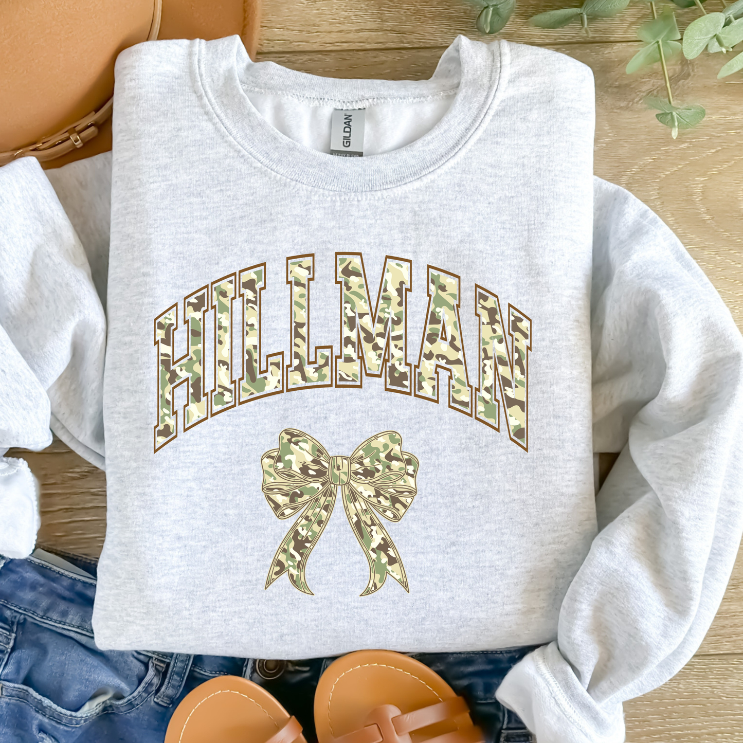 Hillman Camo Bow Shirt
