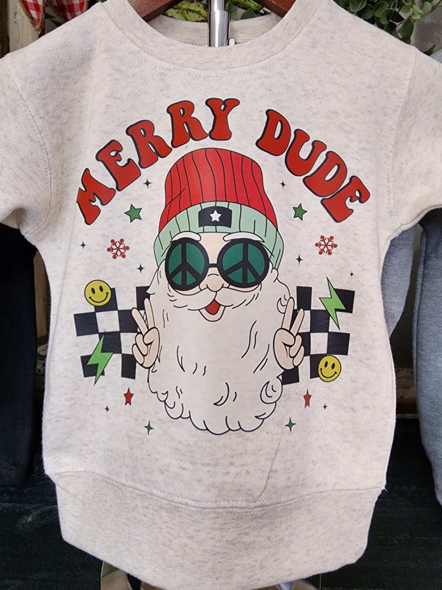 Merry Dude Toddler/Youth Sweatshirt