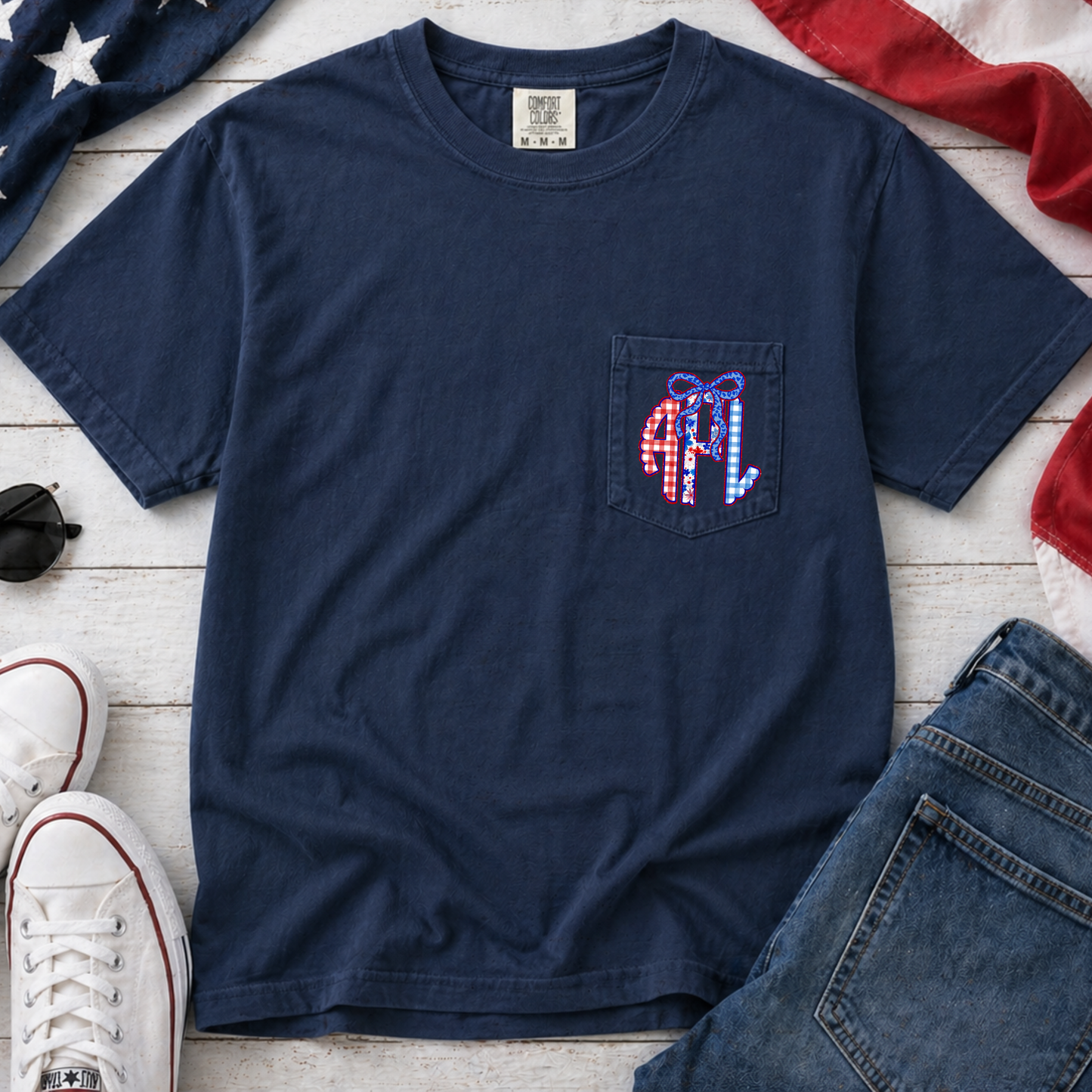 Pocket Tee Monogram Shirt