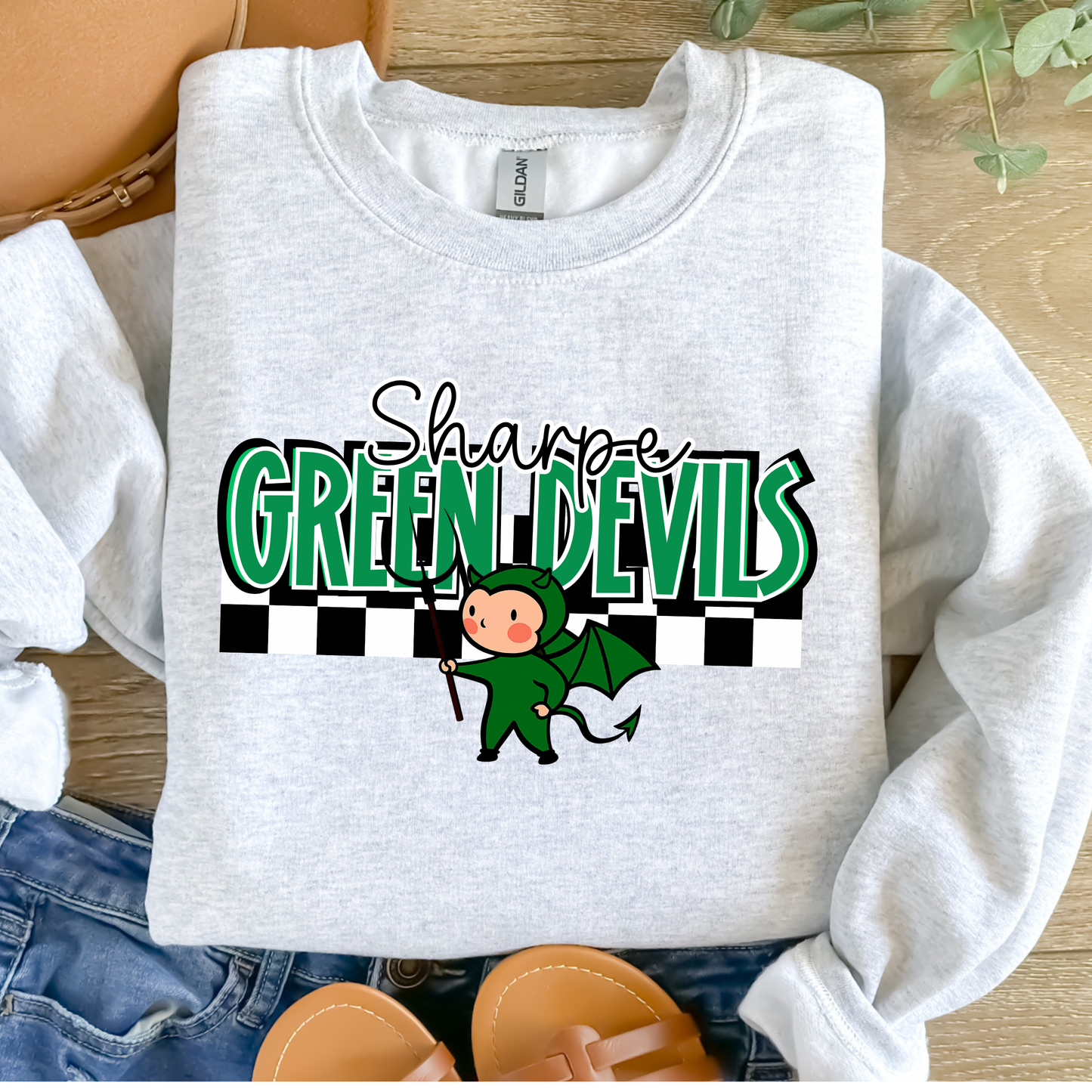 Sharpe Green Devils Style #2 Shirt