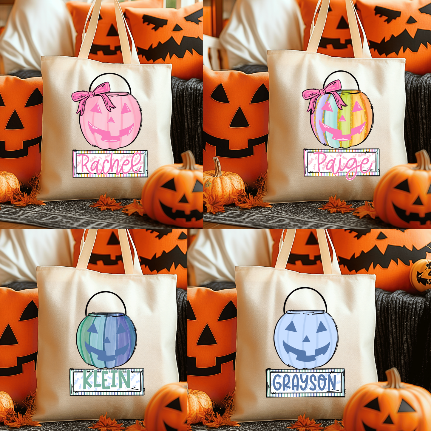Personalized Halloween Treat Bag