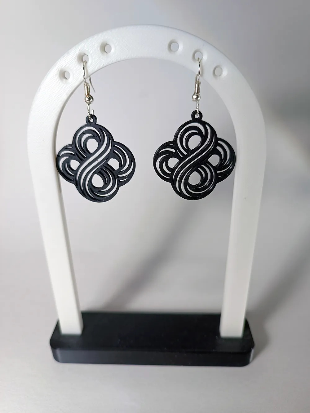 Infinite Node of Love Earrings