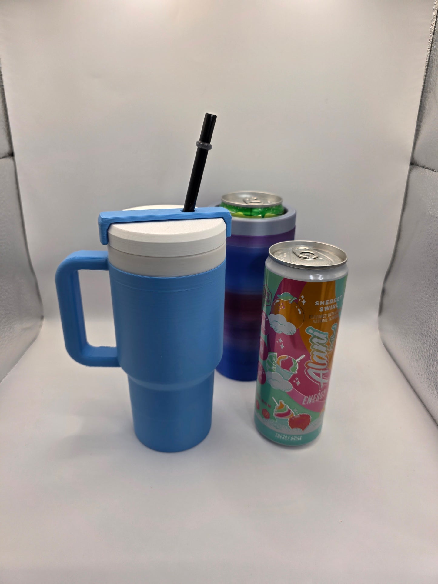 12oz Skinny Can Koozie 3D Printed