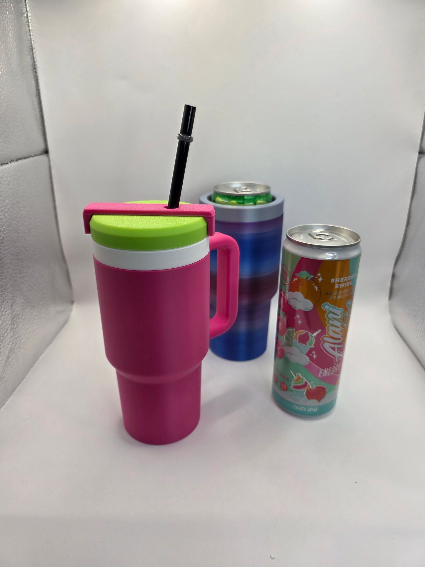 12oz Skinny Can Koozie 3D Printed