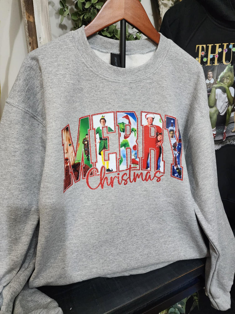 Merry Christmas Movie Sweatshirt