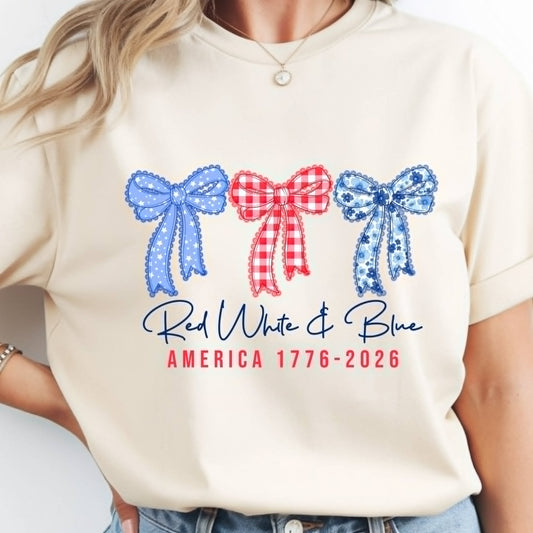 Patriotic Bow Trio Shirt