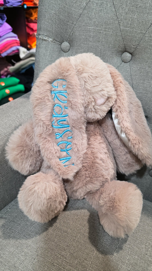 Personalized Embroidered Easter Bunny
