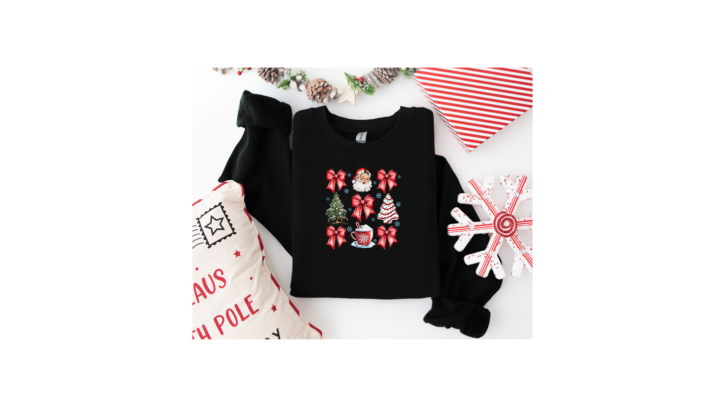 Christmas Bow Coquette