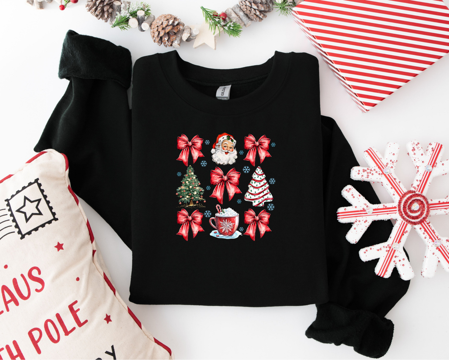 Christmas Bow Coquette