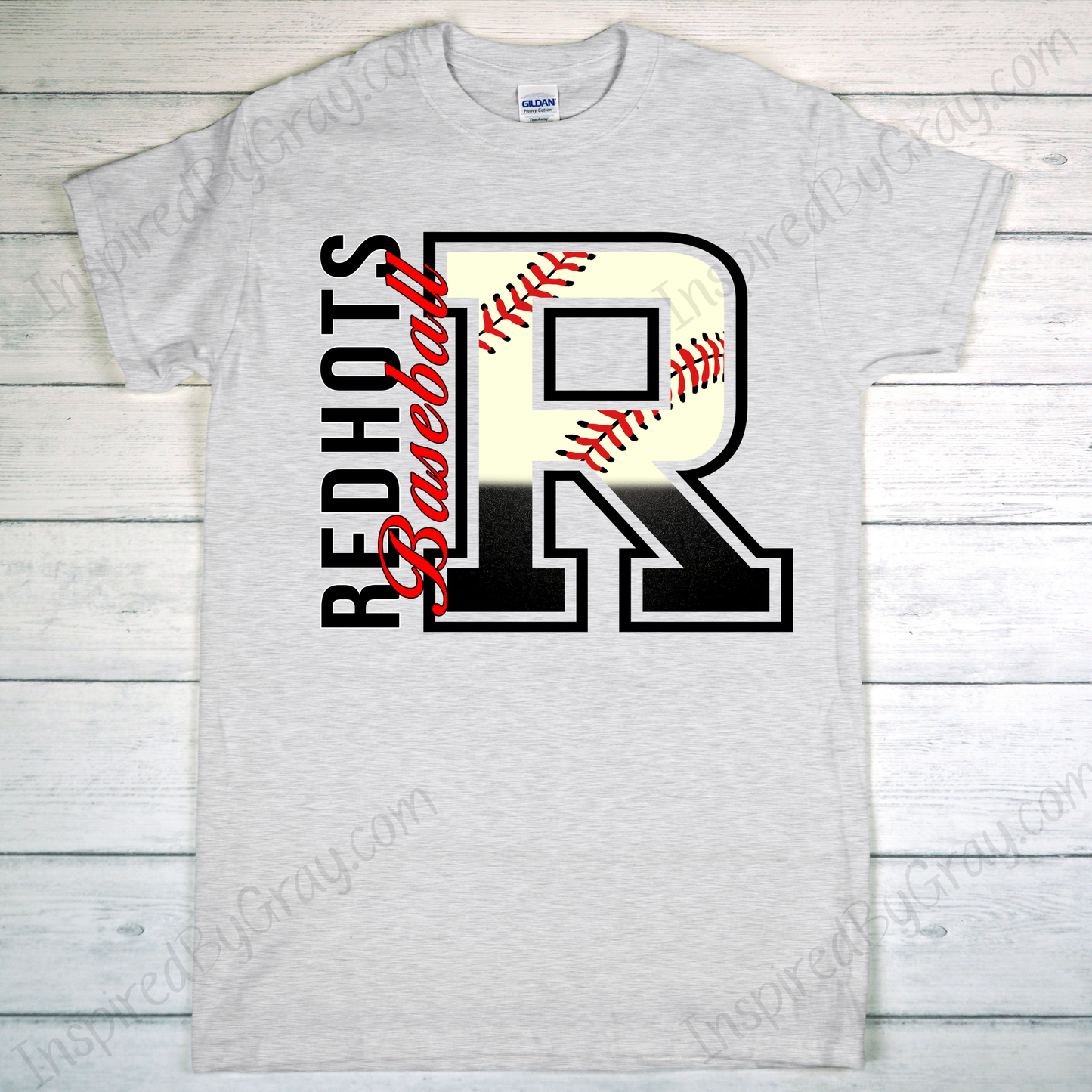 Redhots Baseball Fundraiser Shirt