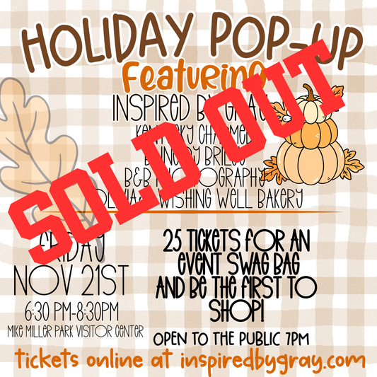 Holiday Pop-up Event Ticket