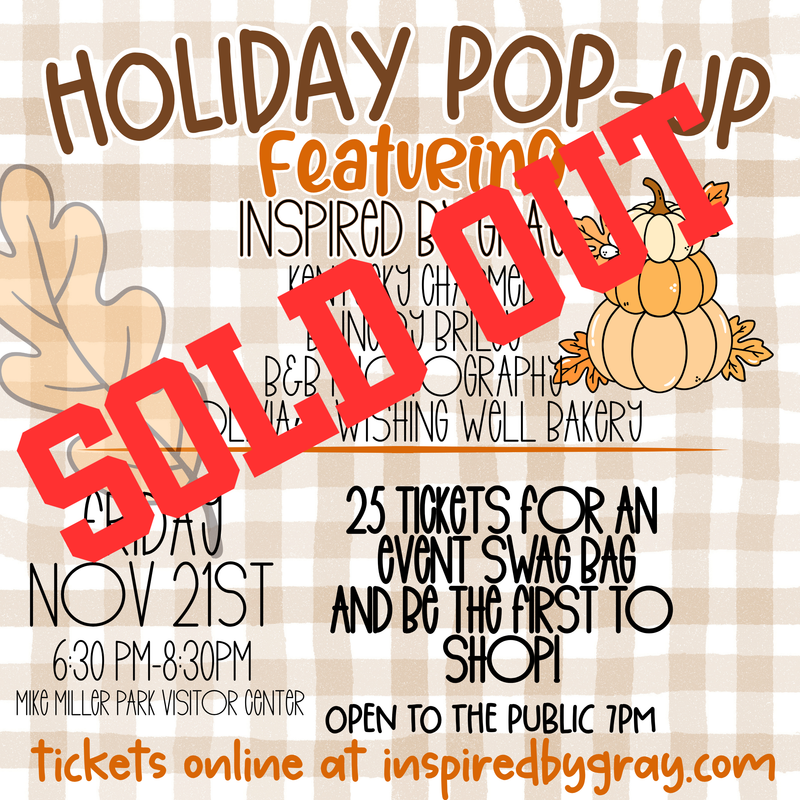 Holiday Pop-up Event Ticket