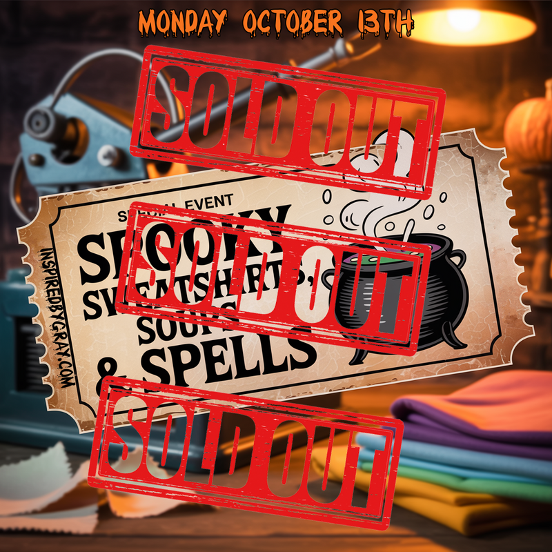 Sweatshirts, Soups and Spells Event Ticket