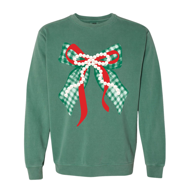 Layered Christmas Bow Shirt