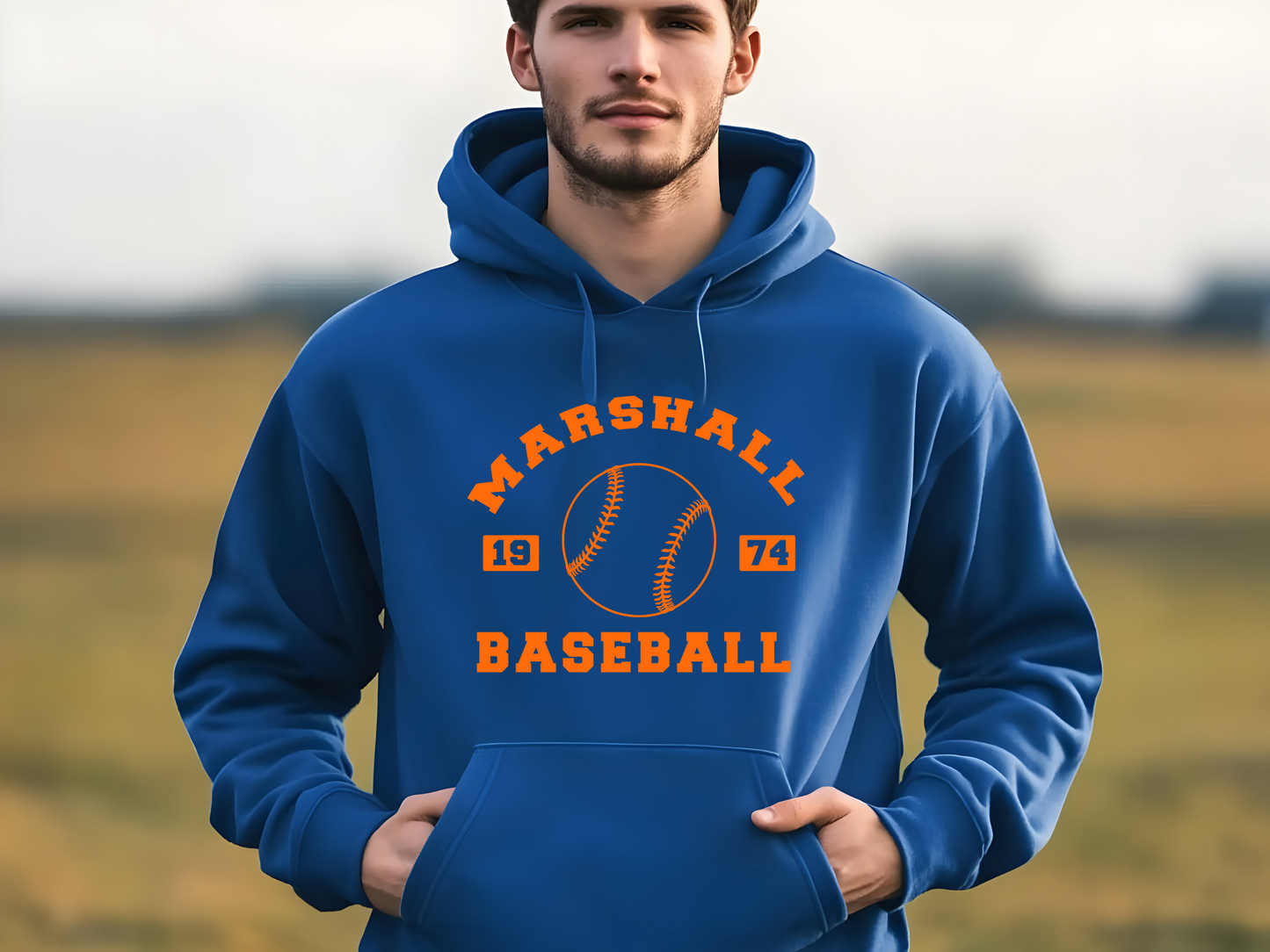 Marshals Baseball 1974 Hoodie/T-Shirt