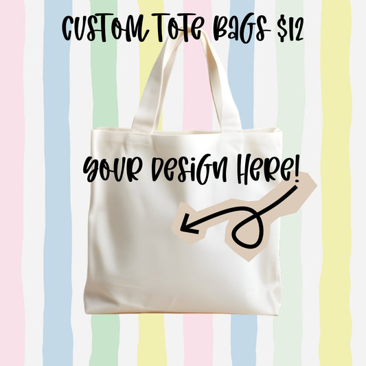 Personalized Tote Bag