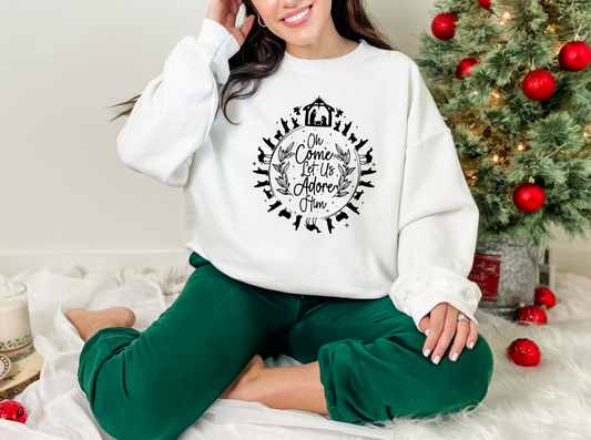 Oh Come Let Us Adore Him Shirt