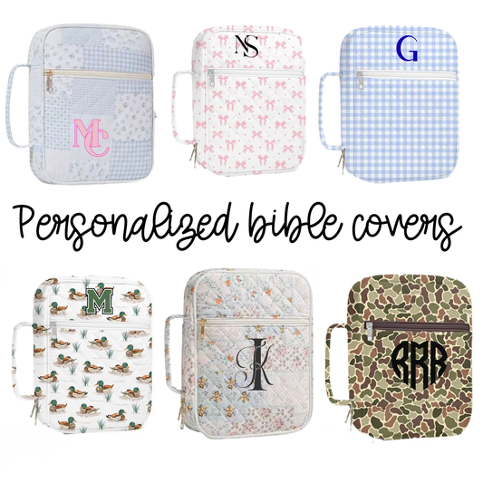 Embroidered Bible Bag