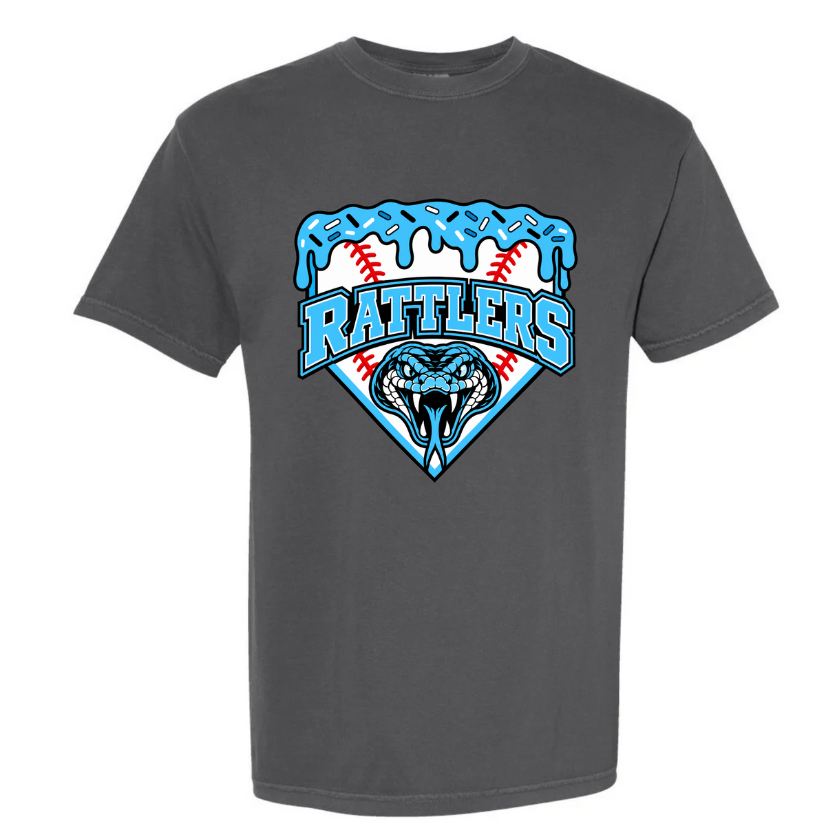 Rattlers Home Plate Drip Shirt
