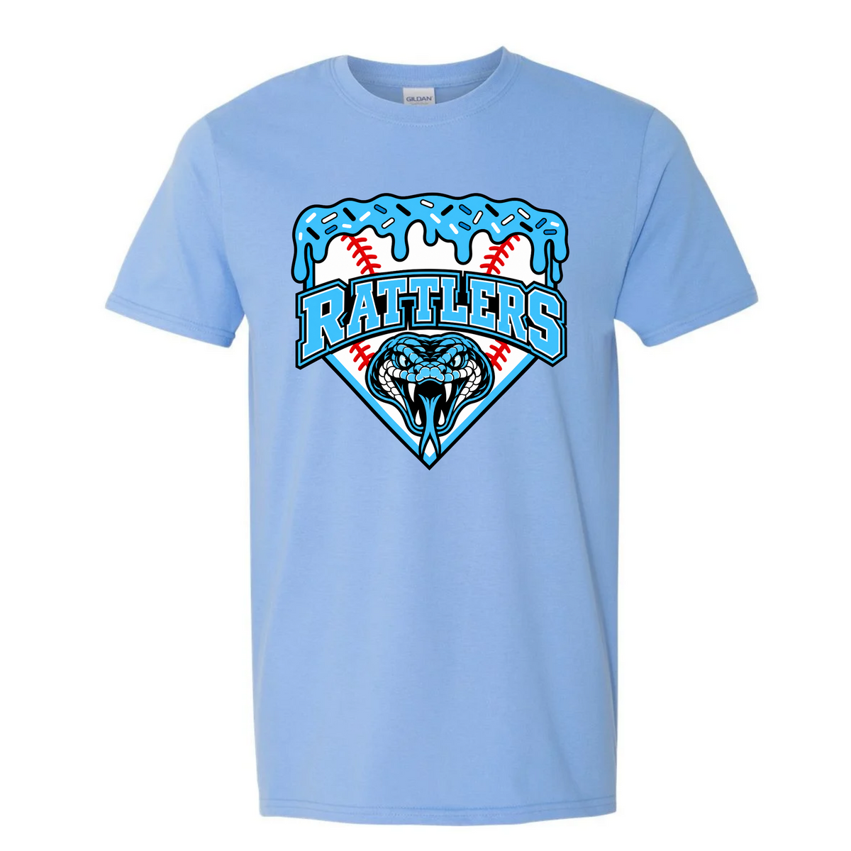 Rattlers Home Plate Drip Shirt