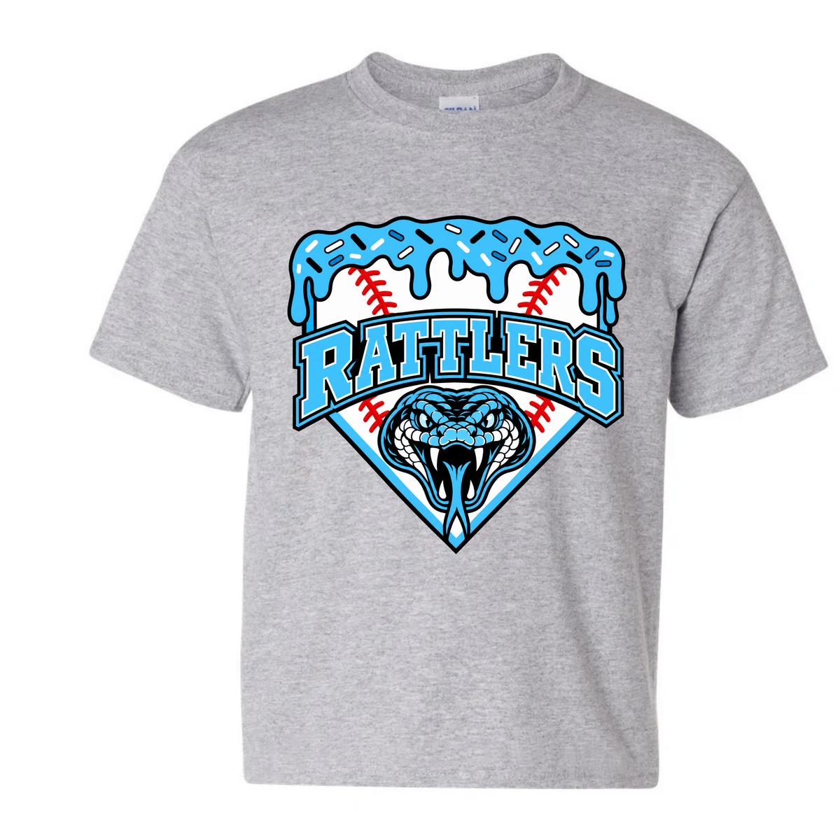 Rattlers Home Plate Drip Shirt