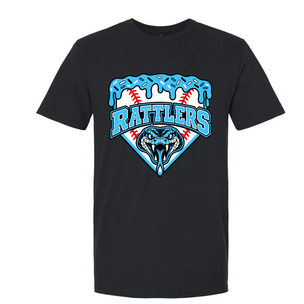 Rattlers Home Plate Drip Shirt