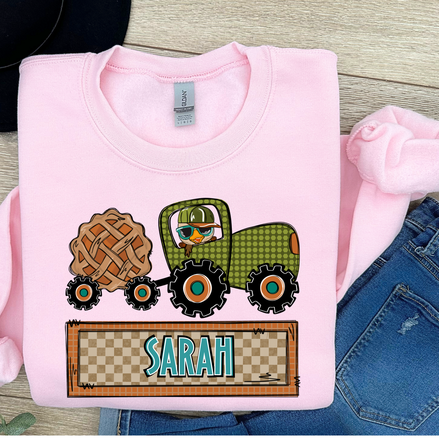 Personalized Fall Tractor Shirt