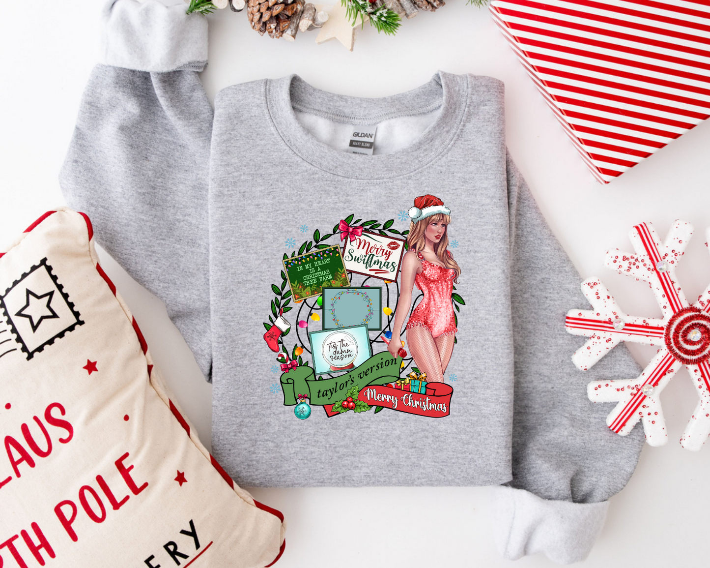 Merry Swiftmas Sweatshirt #4