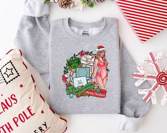 Merry Swiftmas Sweatshirt #4