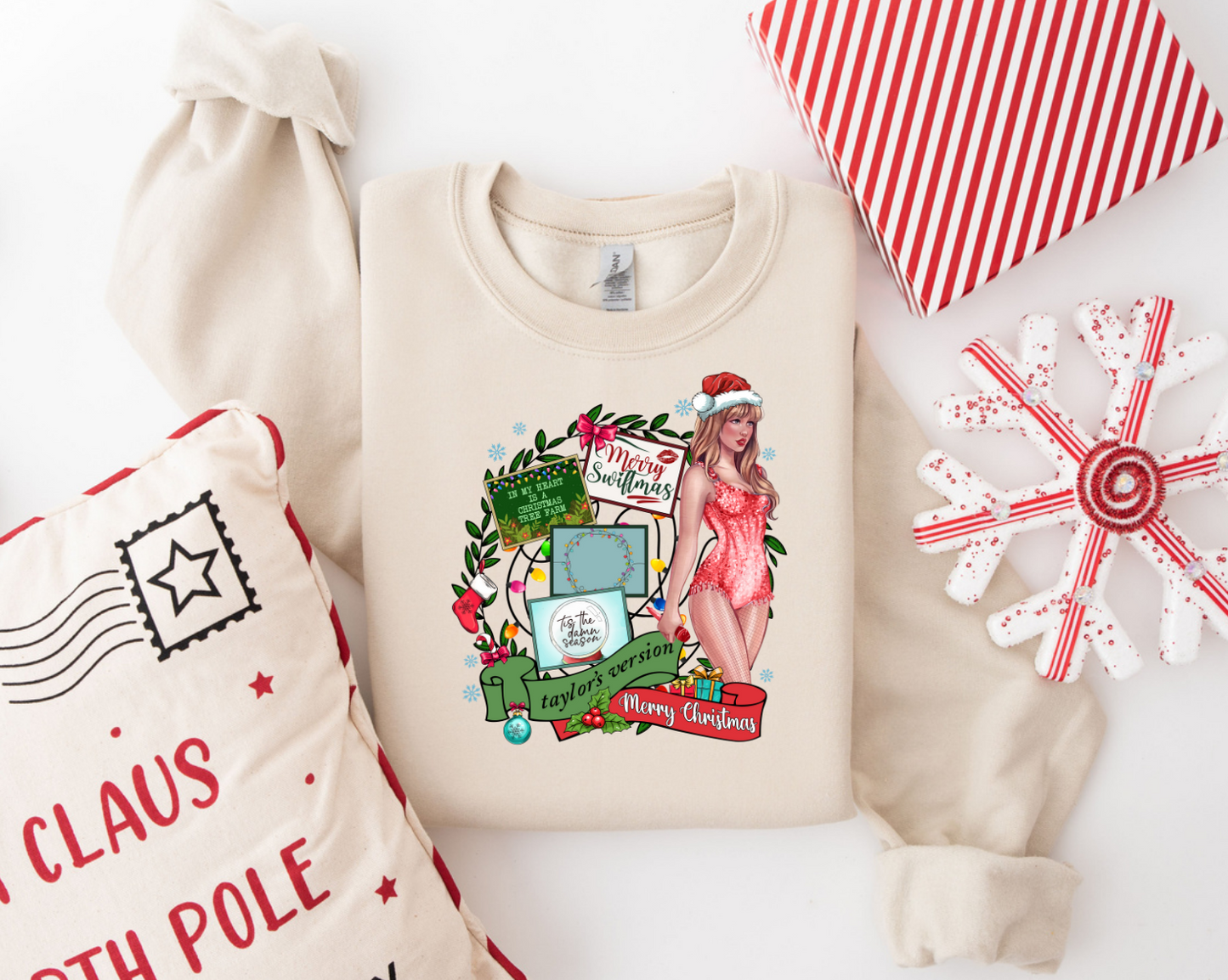 Merry Swiftmas Sweatshirt #4