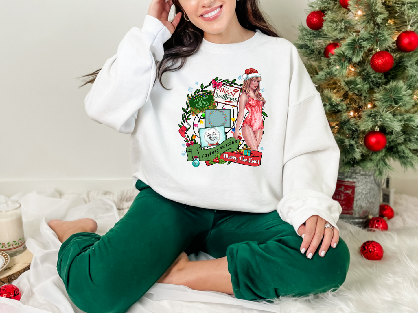 Merry Swiftmas Sweatshirt #4