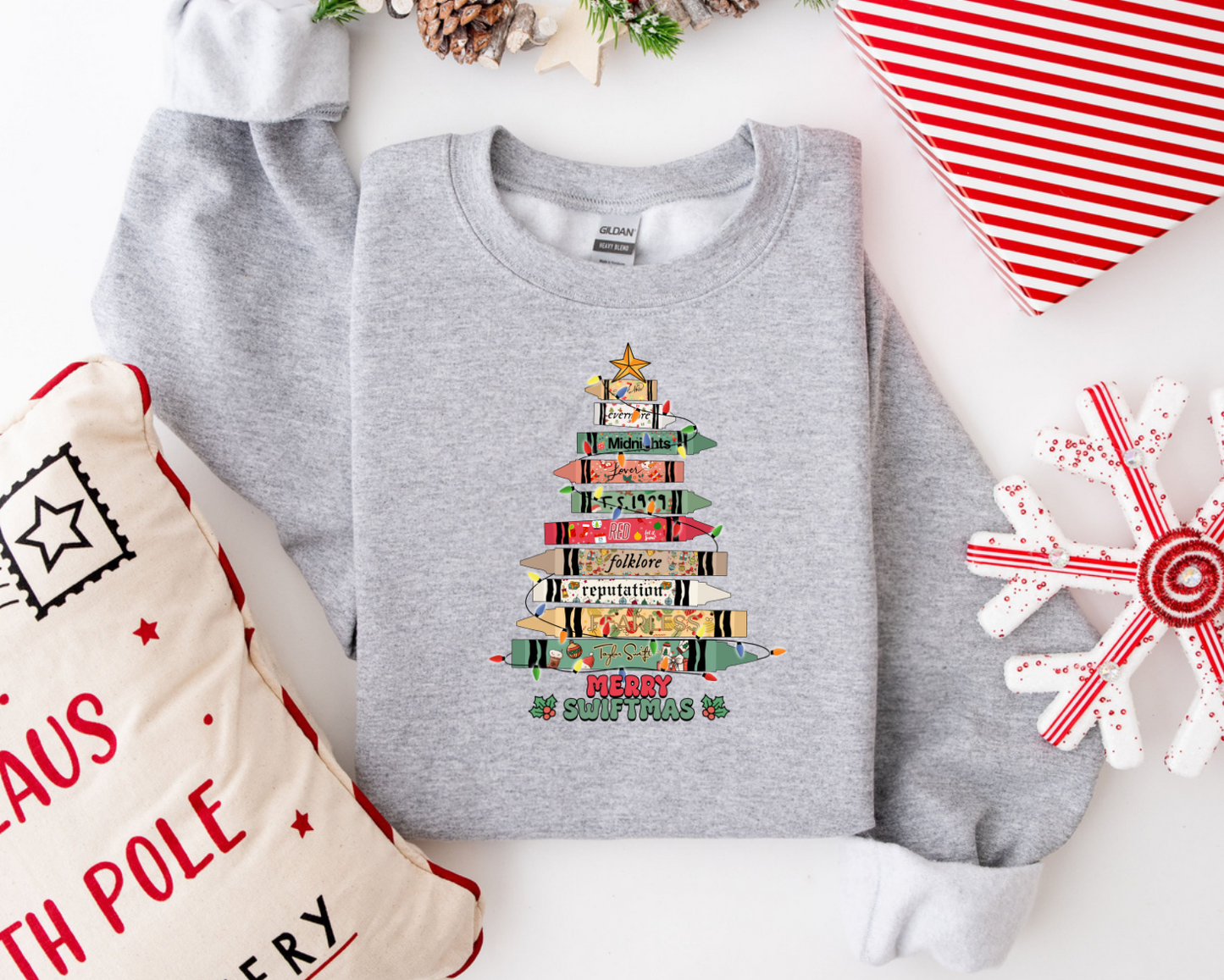 Merry Swiftmas Sweatshirt #5