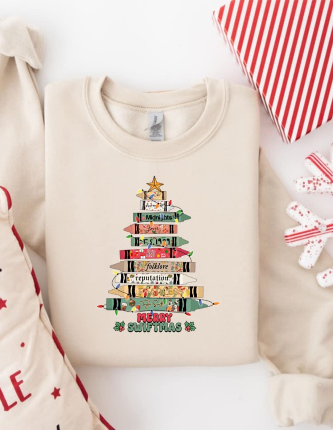 Merry Swiftmas Sweatshirt #5