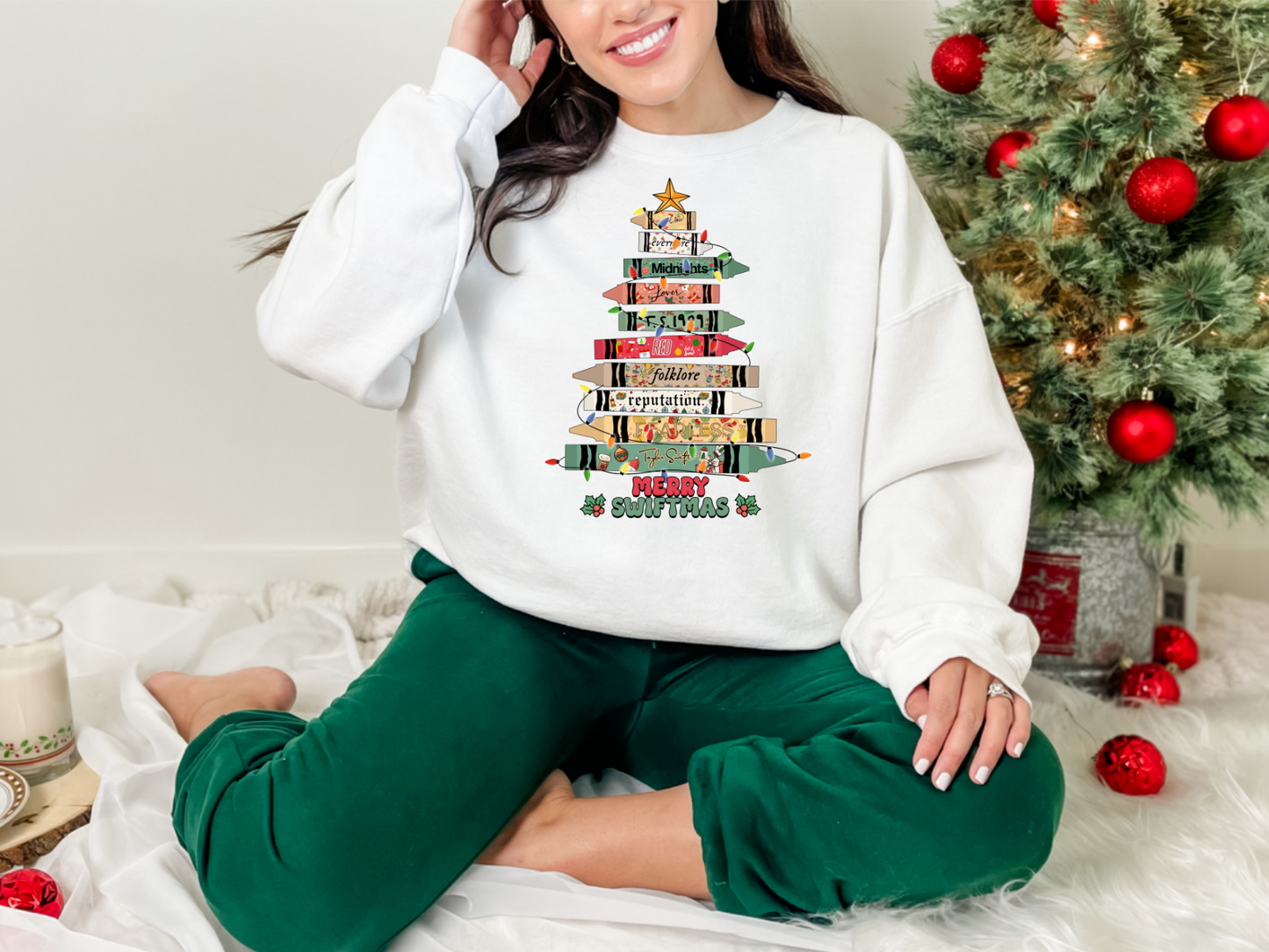 Merry Swiftmas Sweatshirt #5