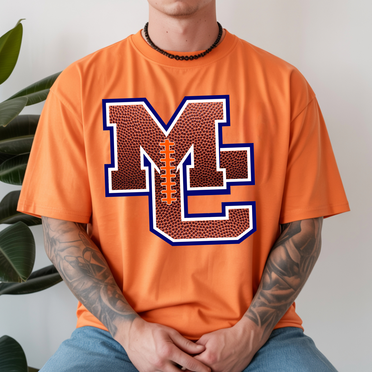 Marshall County MC Textured Football Shirt
