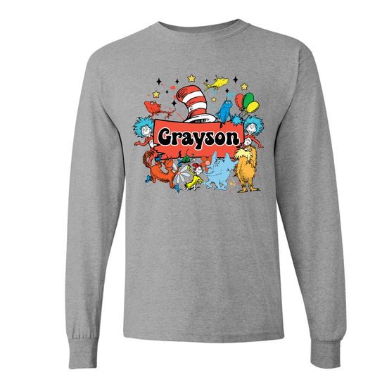 Personalized Seuss Shirt