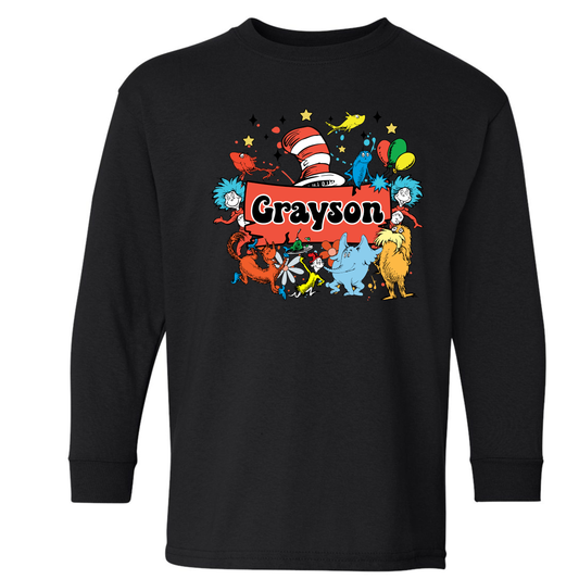 Personalized Seuss Shirt