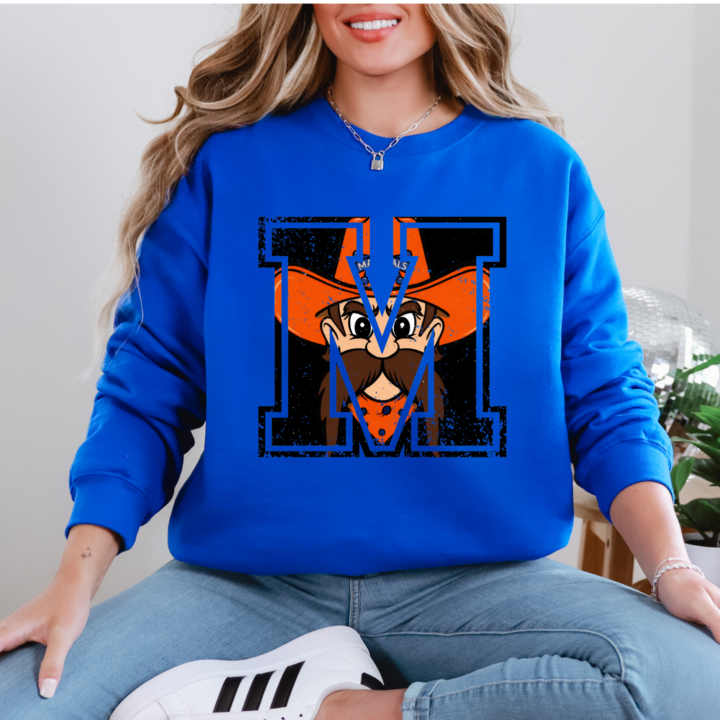 Distressed "M" Marshal Man Shirt