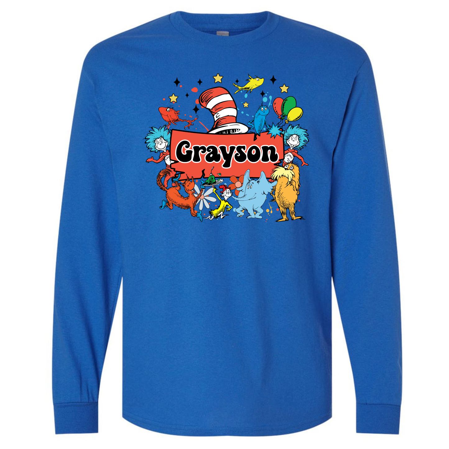 Personalized Seuss Shirt