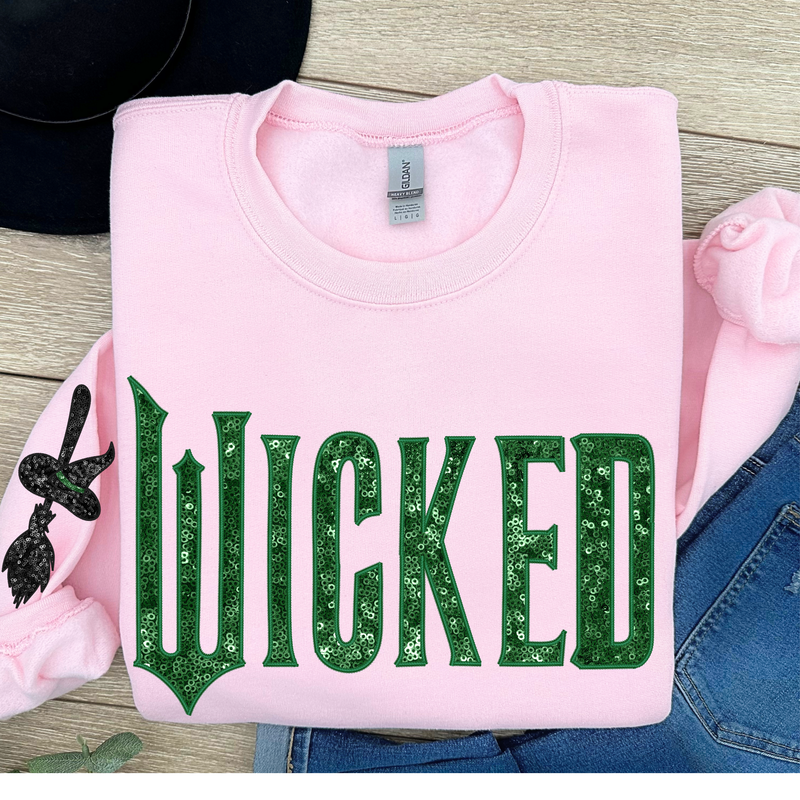 Wicked Green Sequin Shirt