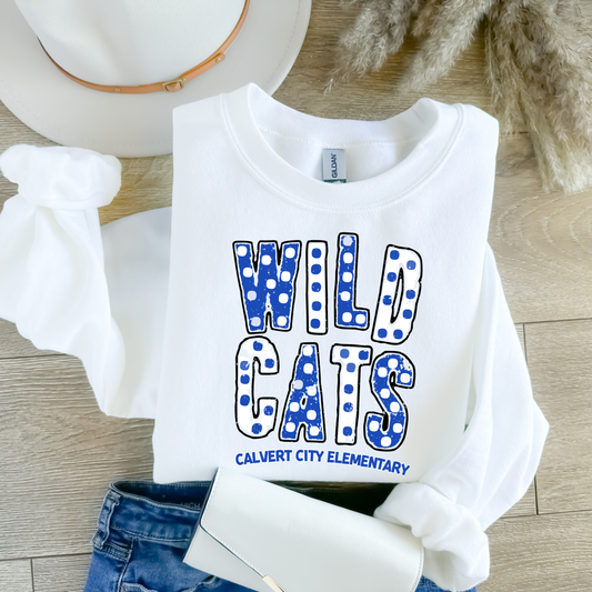 Calvert Wildcats Dots Shirt